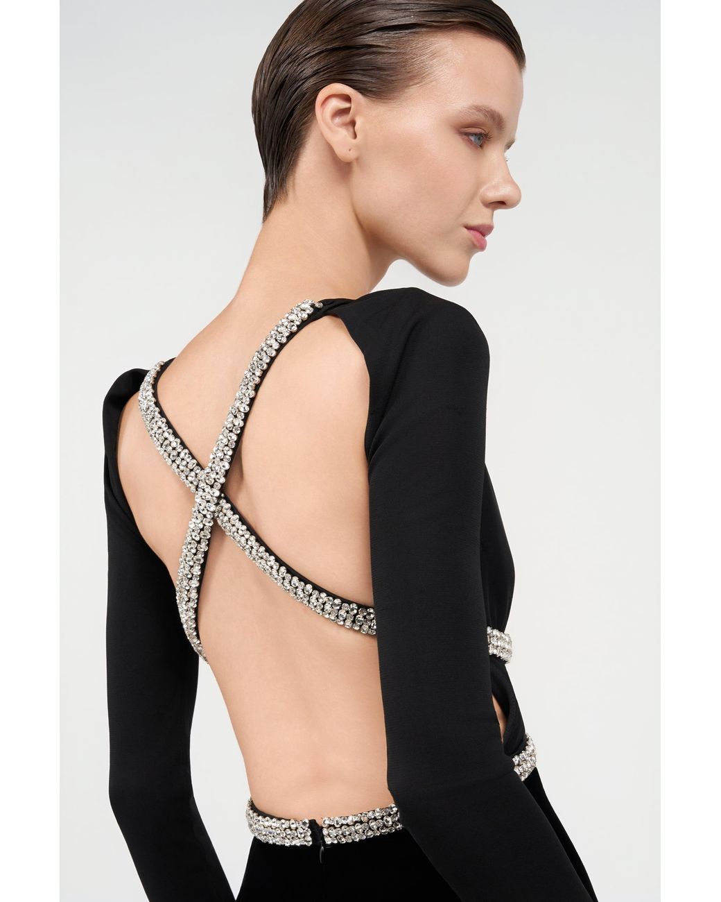 Robe Brodée Roberto Cavalli en coloris Black