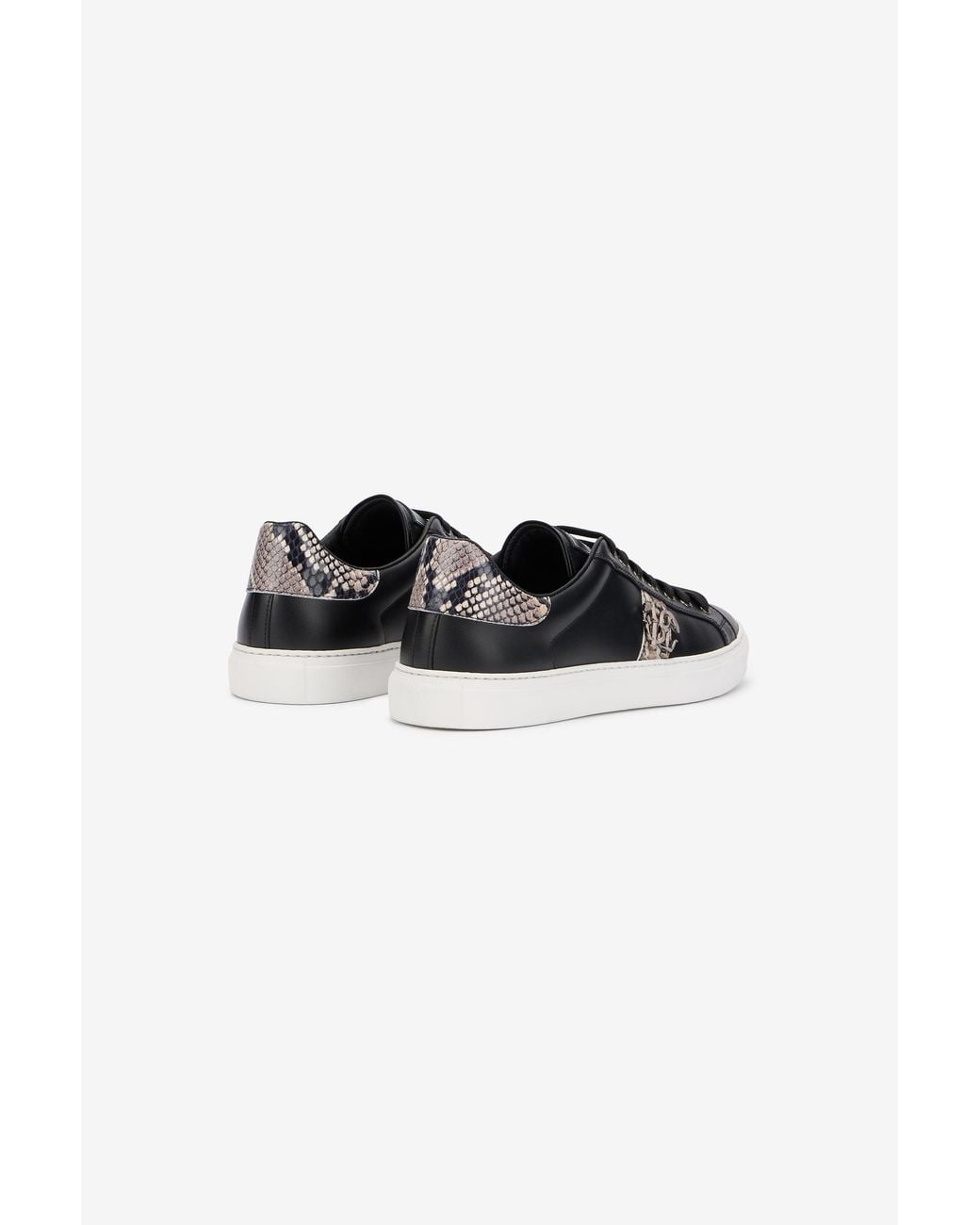 Roberto Cavalli Black Sneakers for men
