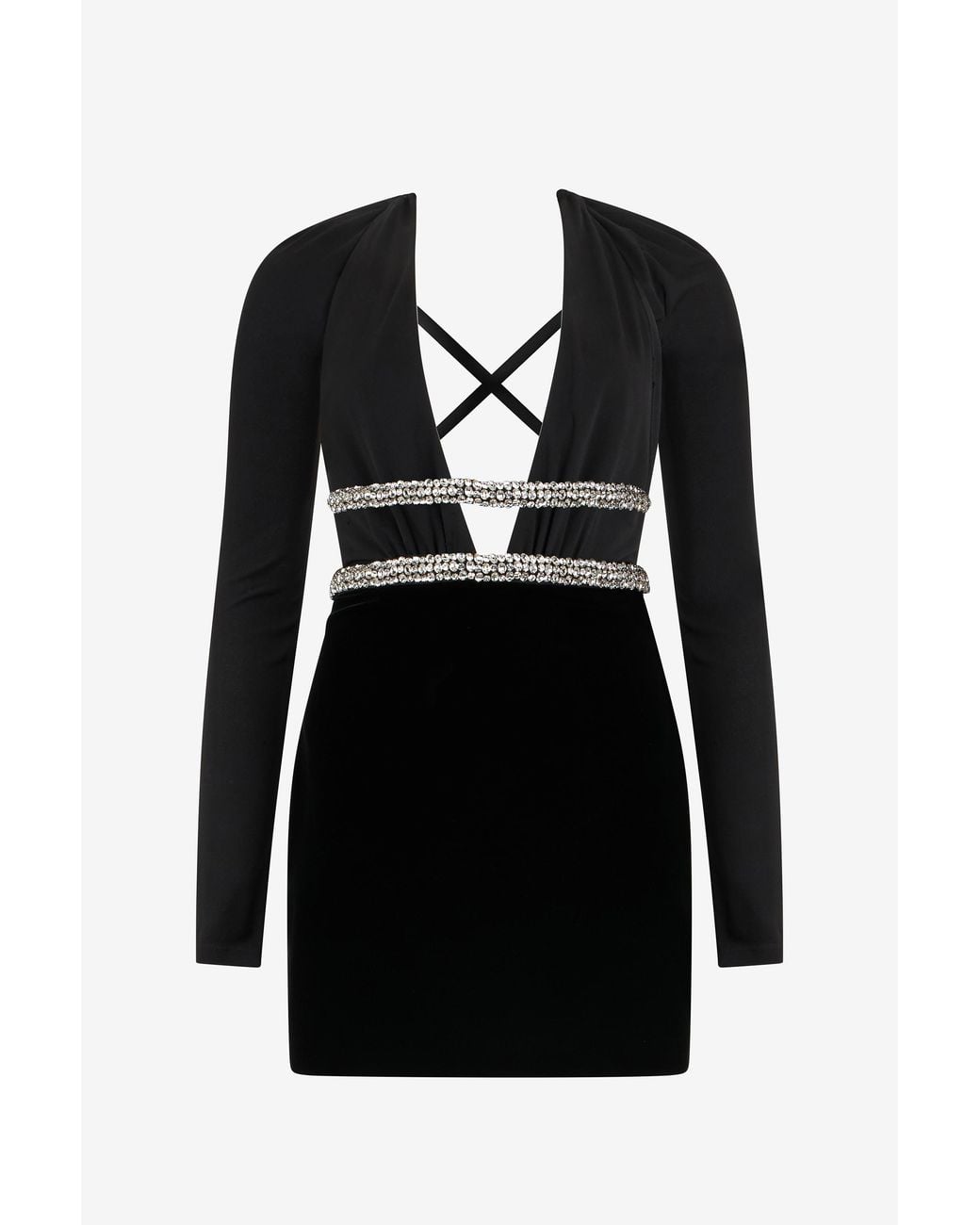 Robe Brodée Roberto Cavalli en coloris Black