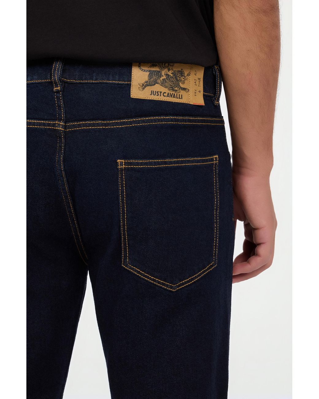Roberto Cavalli Blue Skinny Fit Jeans for men