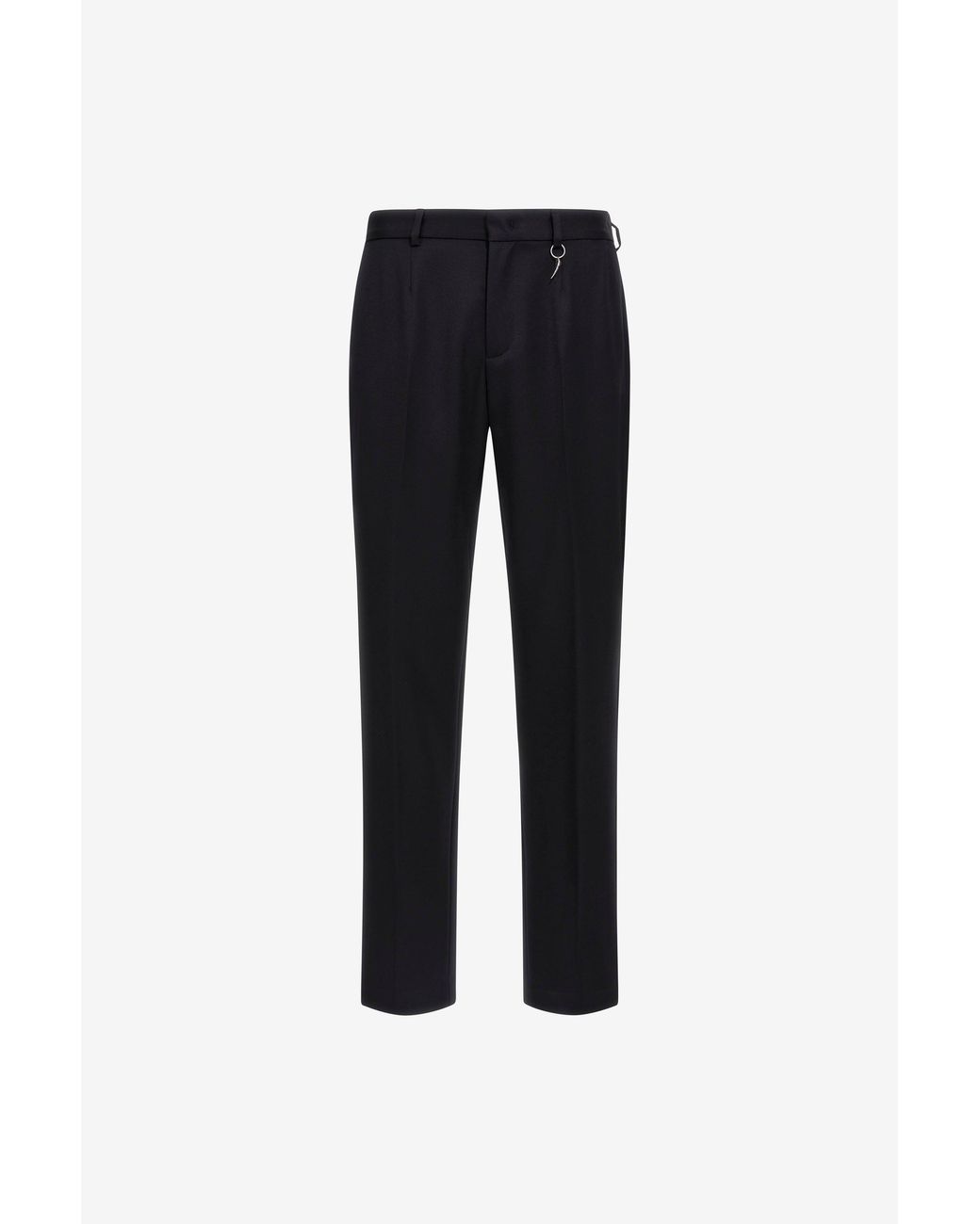 Roberto Cavalli Black Tiger Tooth Tailored Trousers for men