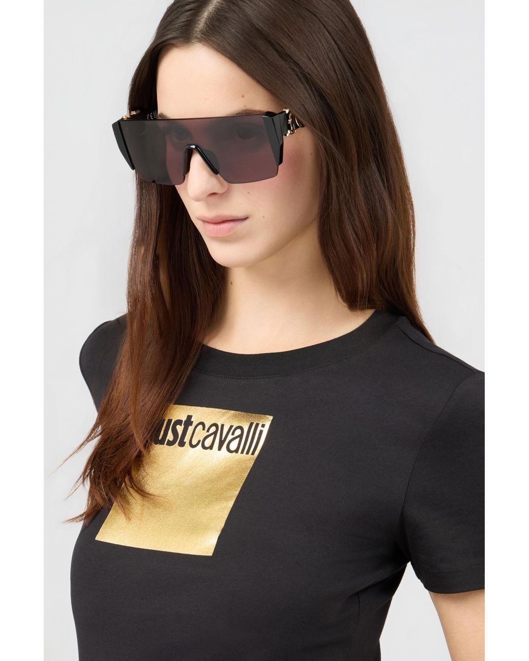 Roberto Cavalli Black Sunglasses Just Cavalli