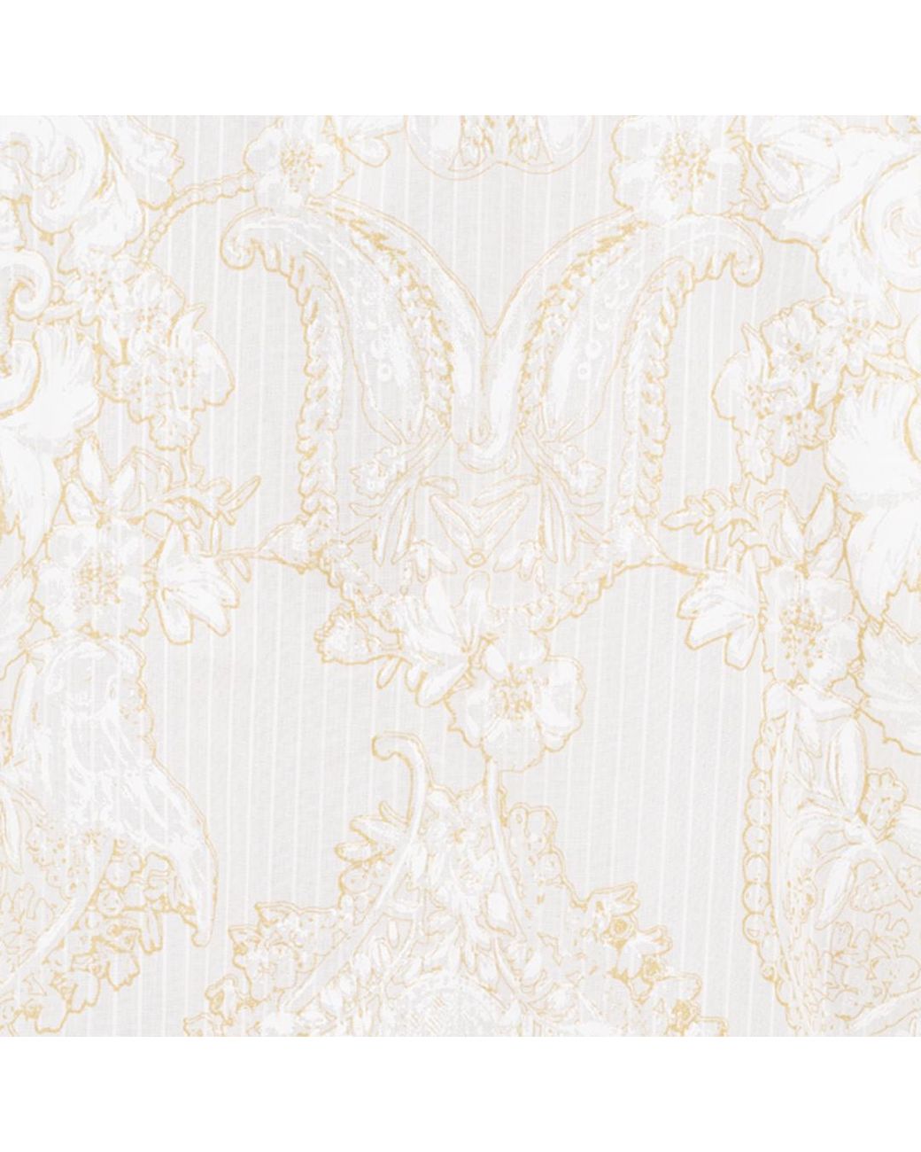 Roberto Cavalli White Shirt With Ornamental Motif for men