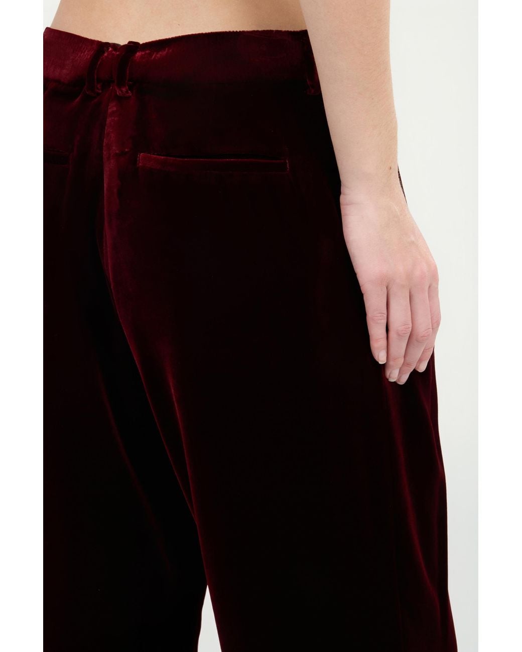 Roberto Cavalli Purple Straight-Leg Dark Pants