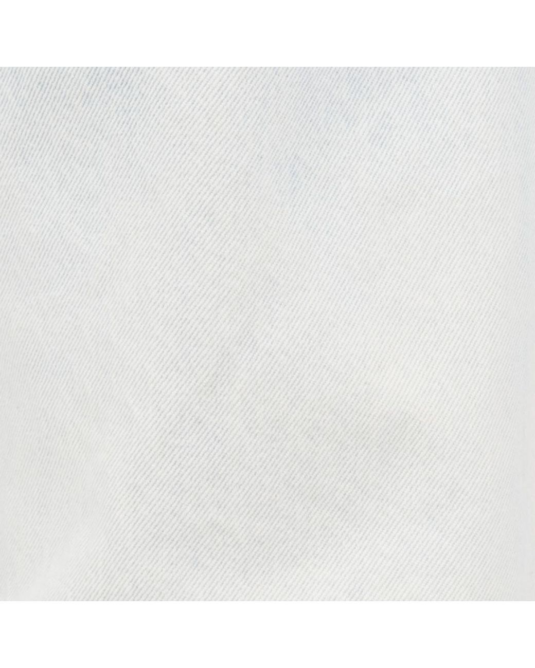 Roberto Cavalli White Light Denim Jeans for men