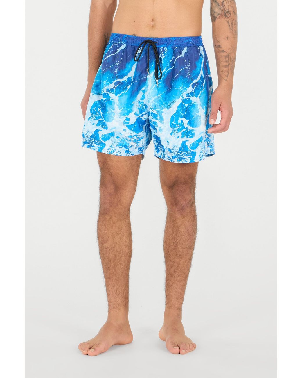 Roberto Cavalli Blue Swimsuit for men