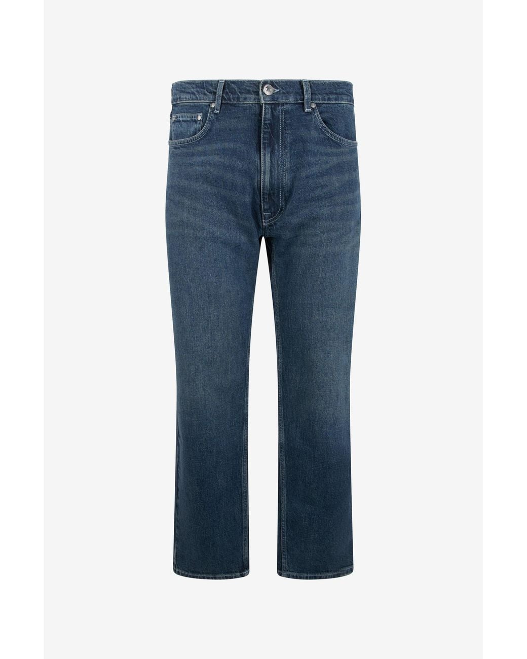Roberto Cavalli Blue Denim Trousers Trousers Five-Pocket for men