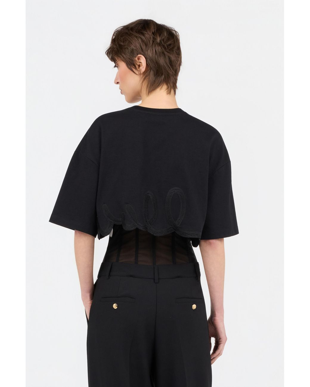 Roberto Cavalli Black T-Shirt
