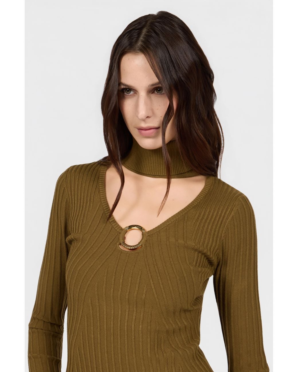 Roberto Cavalli Green Sweater