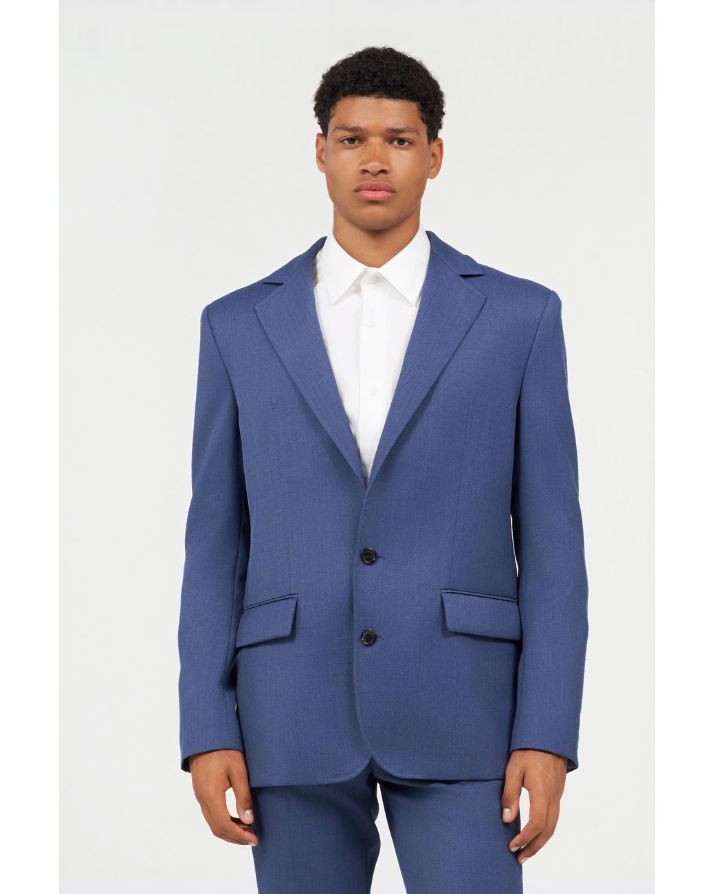 Roberto Cavalli Blue Elegant Jacket for men