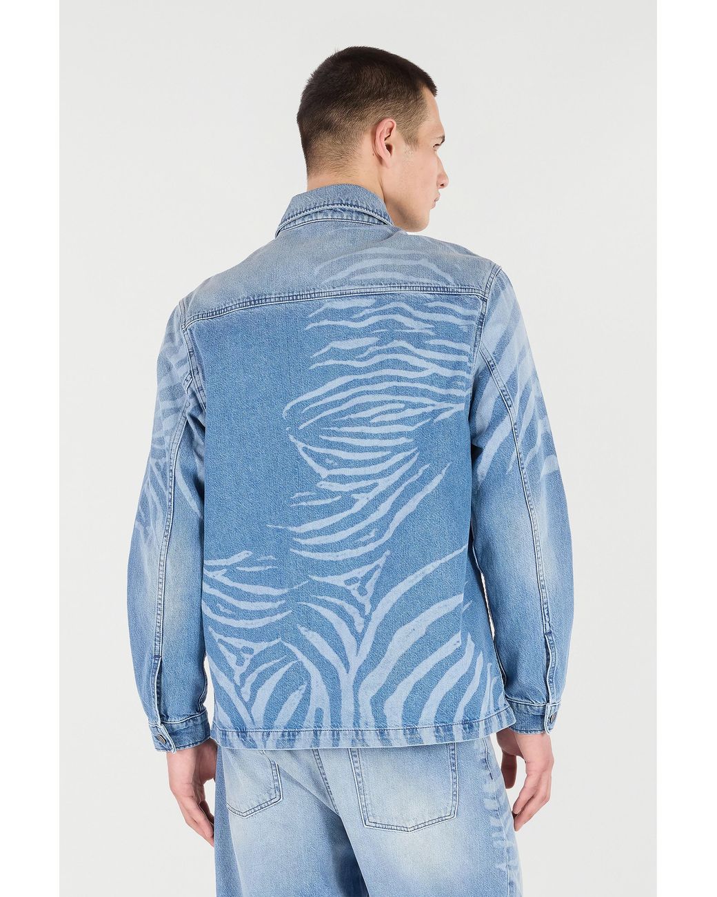 Camicia di Roberto Cavalli in Blue da Uomo