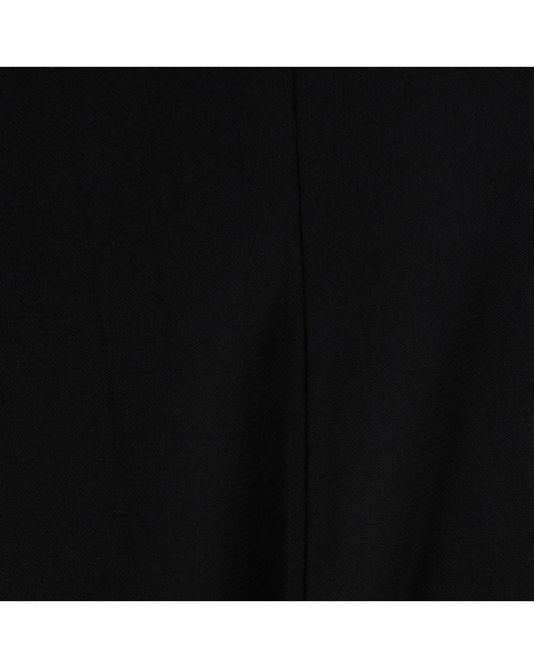 Roberto Cavalli Black Draped Long Dress With Snake Detail