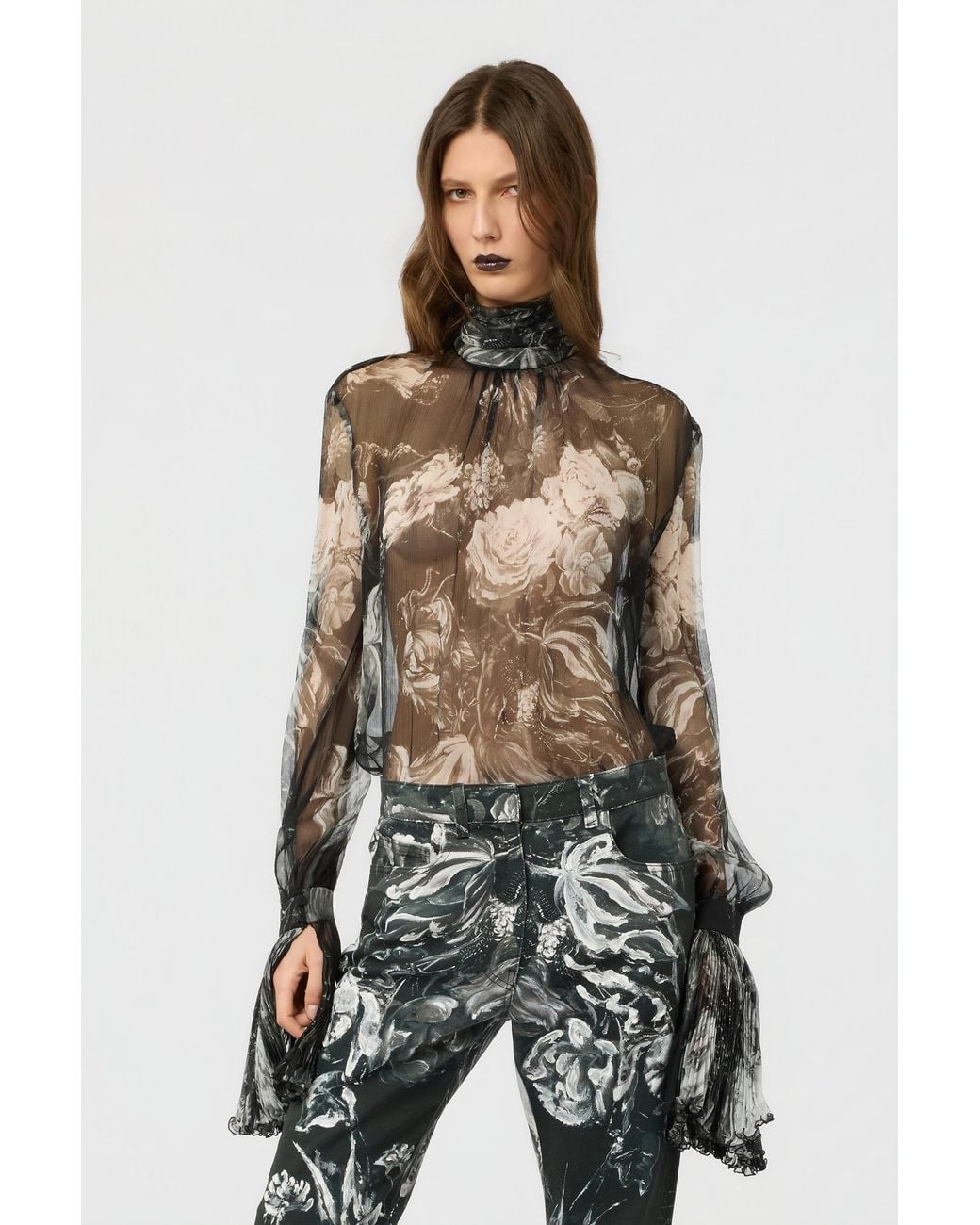 Roberto Cavalli Black Blouse