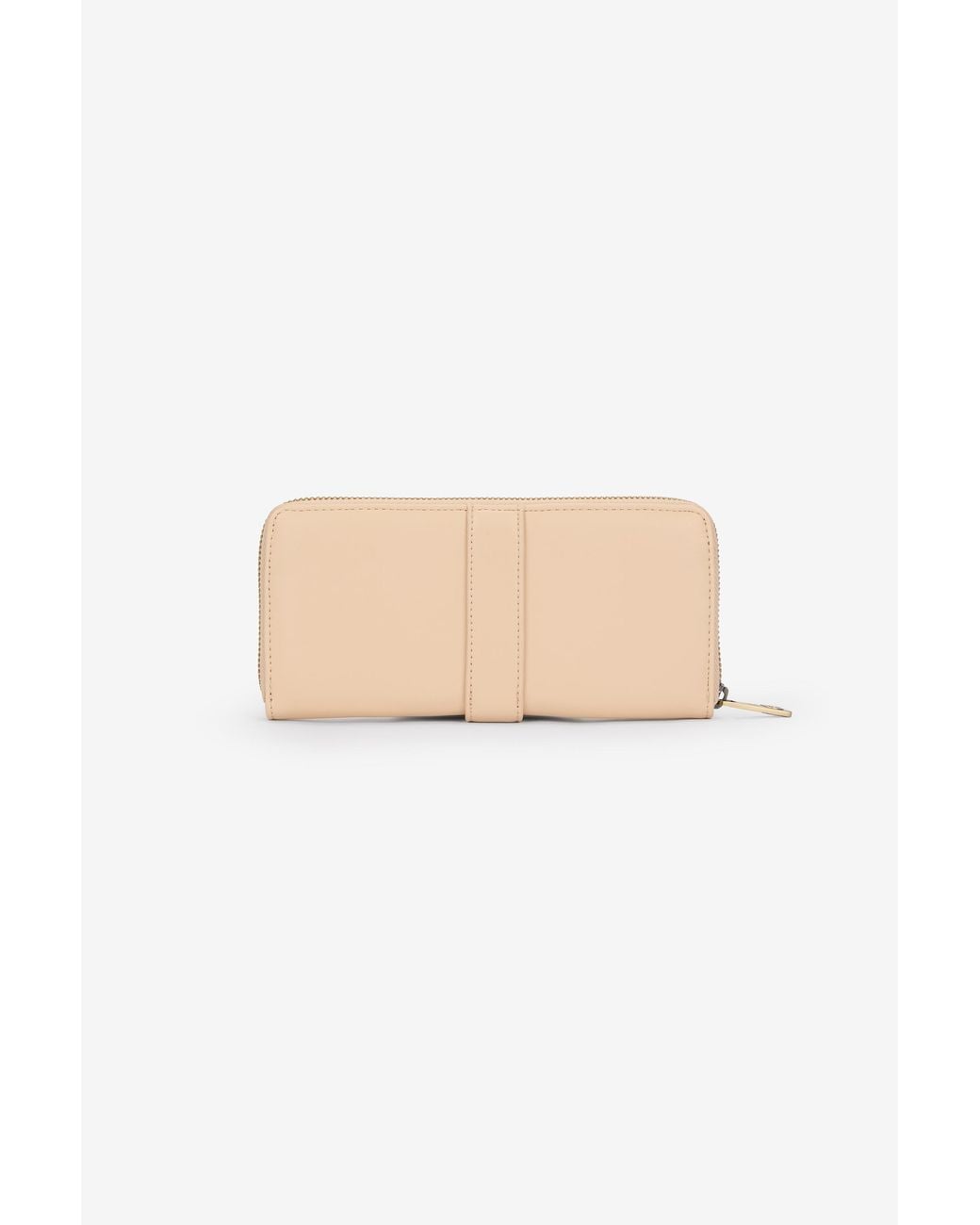Roberto Cavalli Natural Wallet With Snake Logo