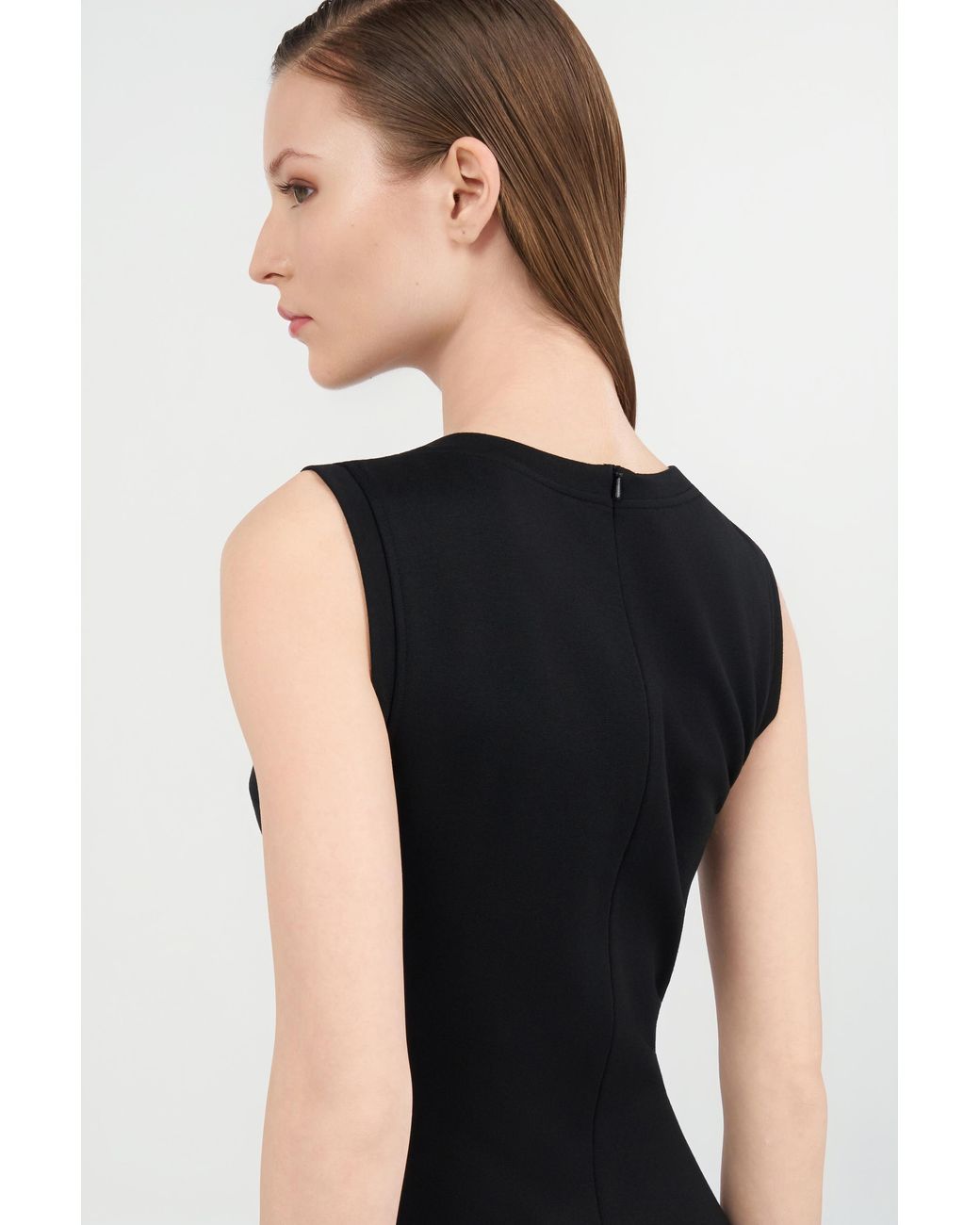 Roberto Cavalli Black Embroidered Dress