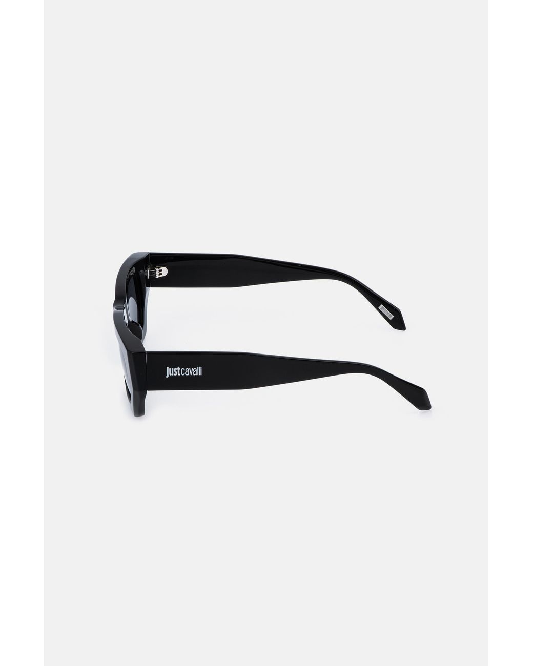 Roberto Cavalli Black Rectangular Frame