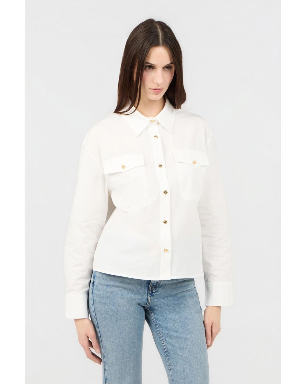 Roberto Cavalli White Shirt