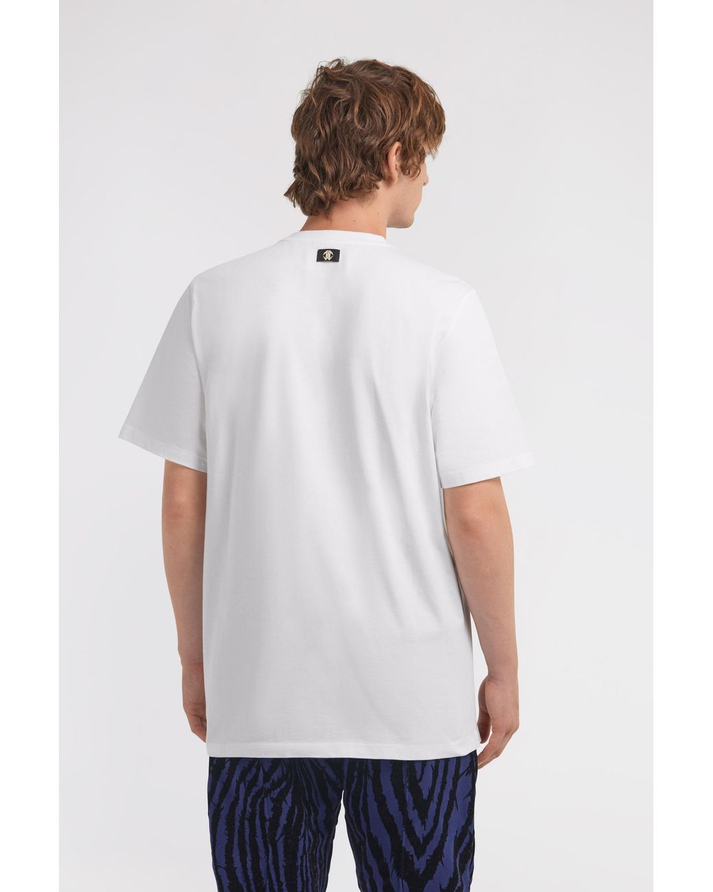Roberto Cavalli White Logo T-Shirt for men