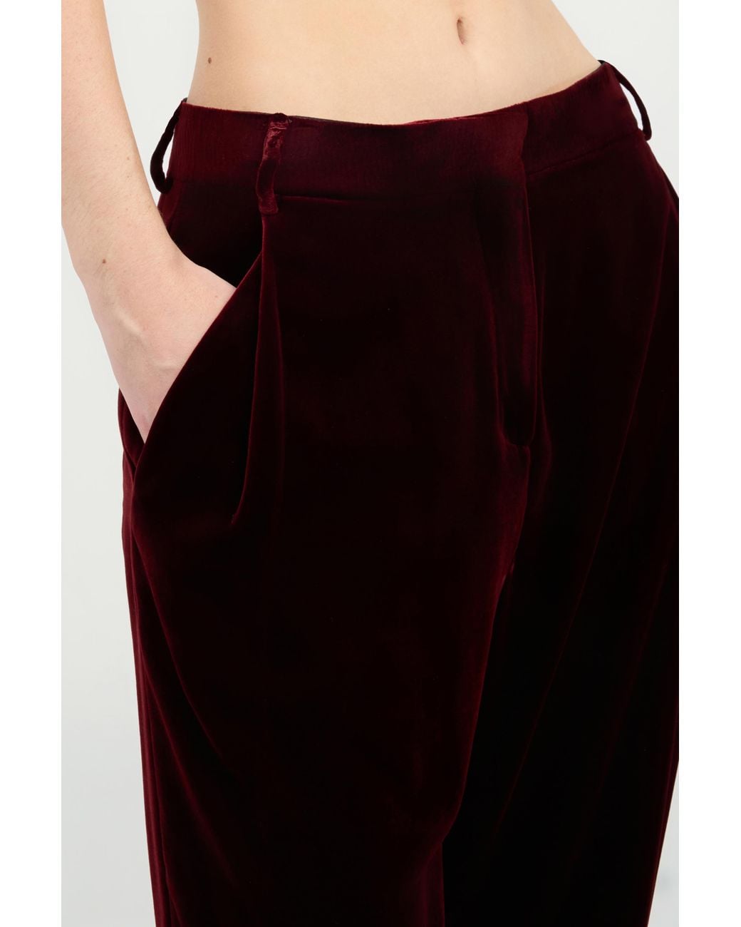 Roberto Cavalli Purple Straight-Leg Dark Pants