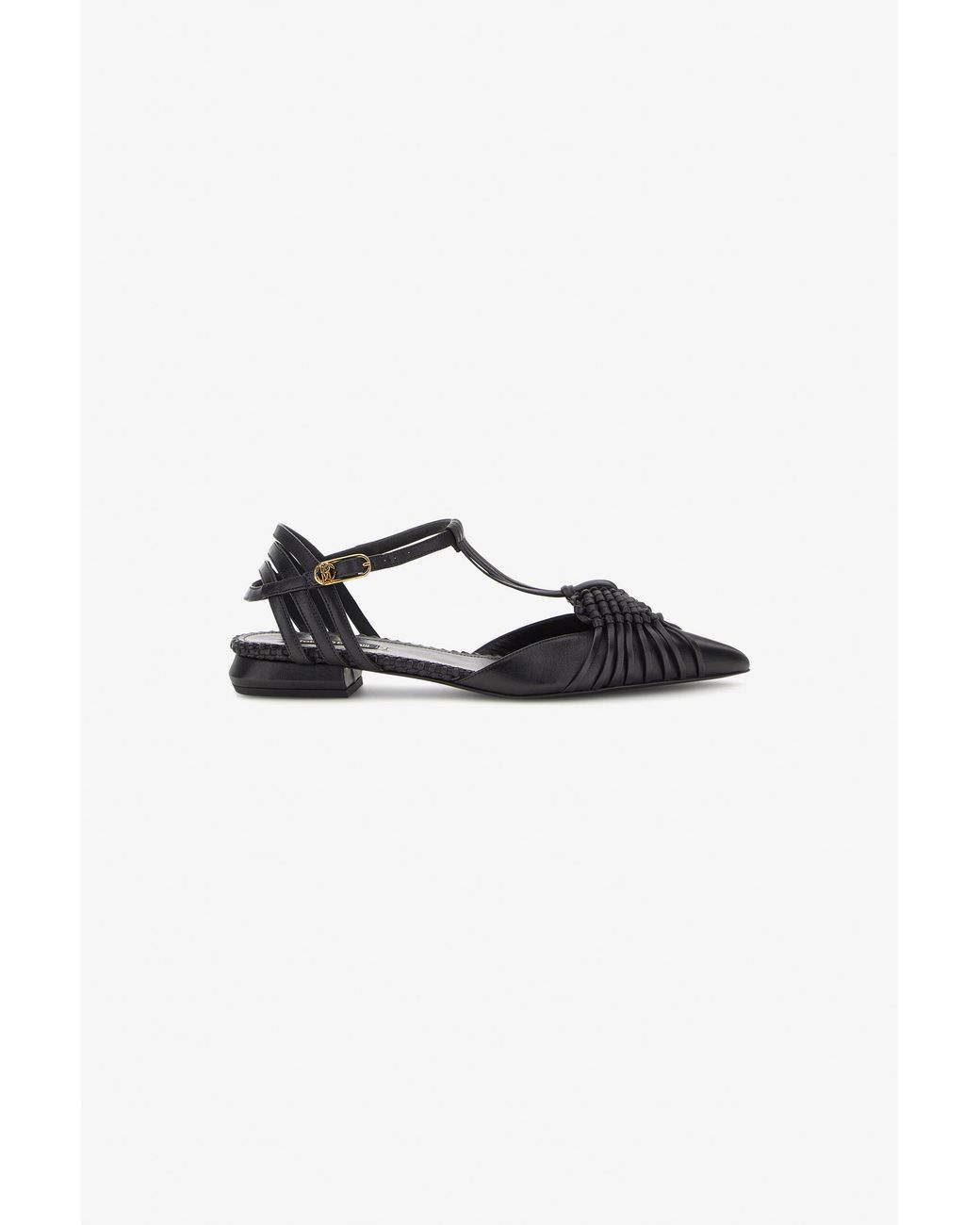 Roberto Cavalli Black Ballerina With Weave