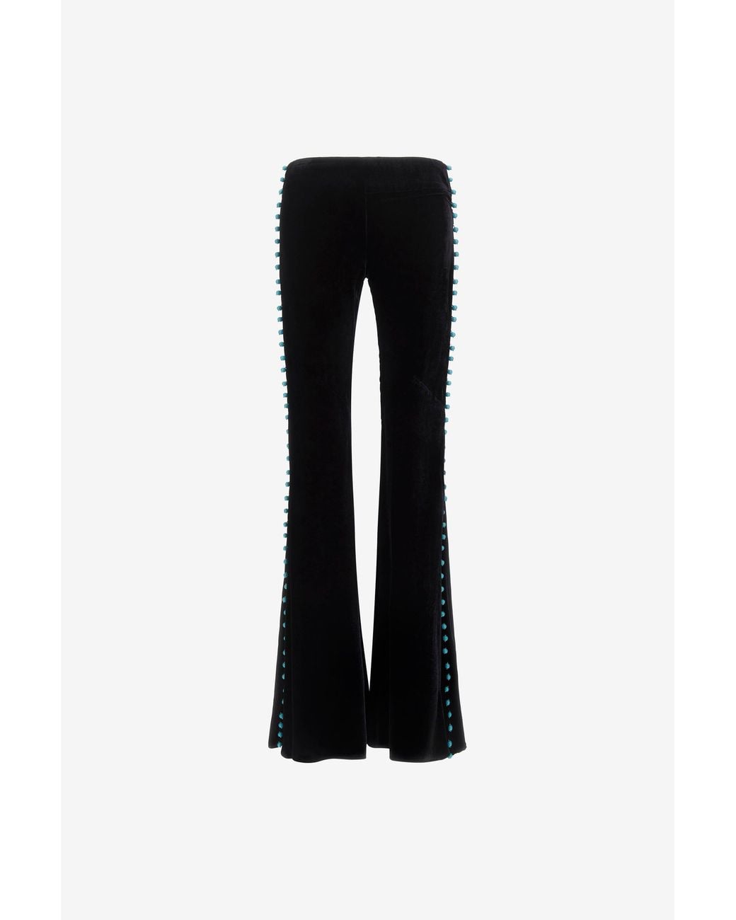 Roberto Cavalli Black Flared Trousers