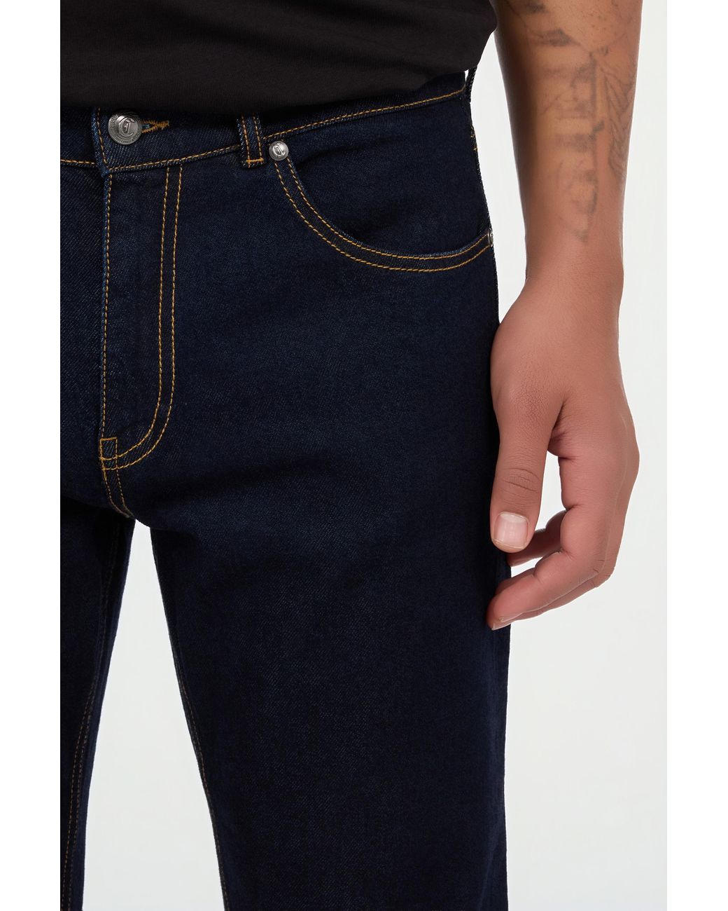 Roberto Cavalli Blue Skinny Fit Jeans for men