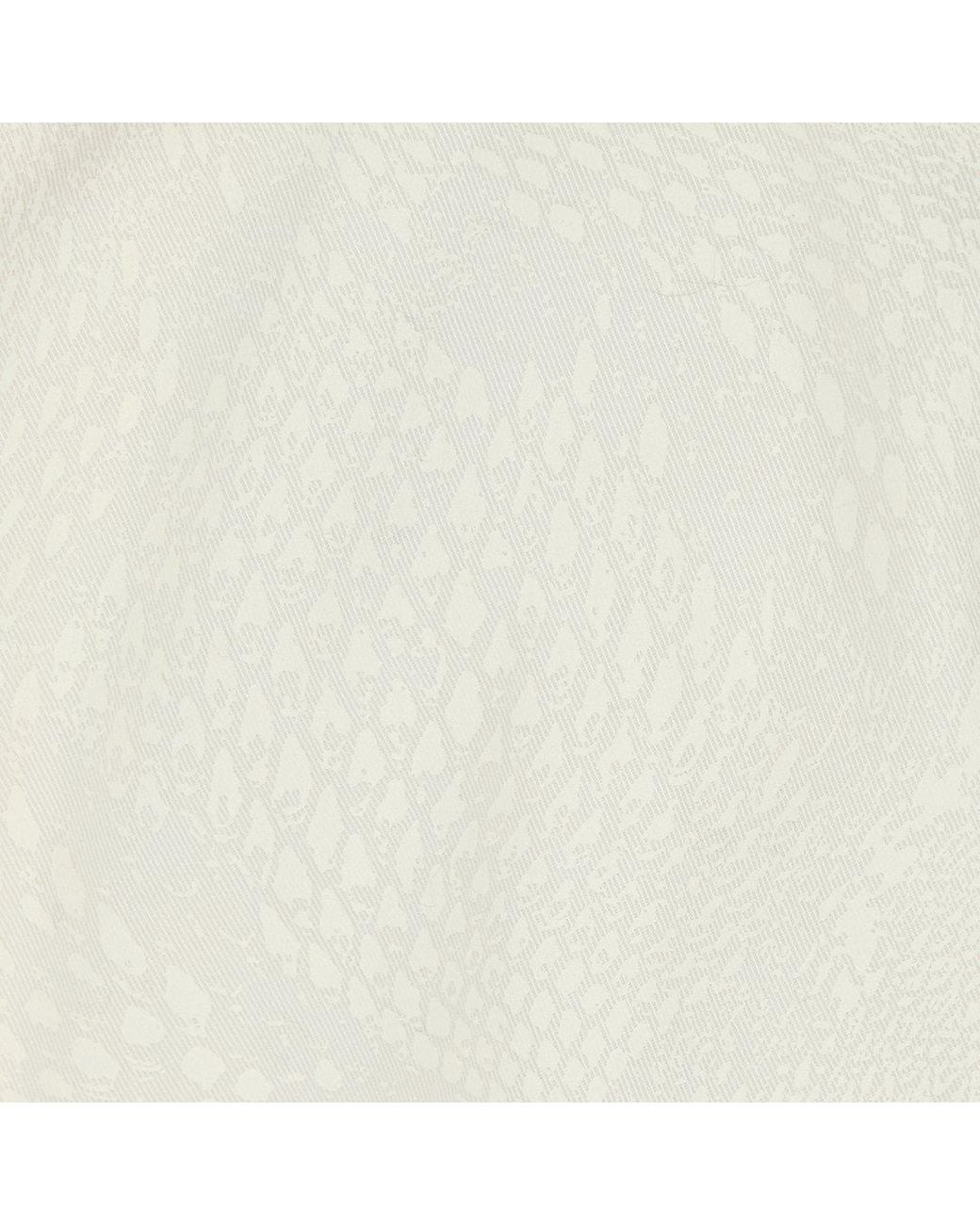 Roberto Cavalli Natural Jacket With Belt And Python Pattern