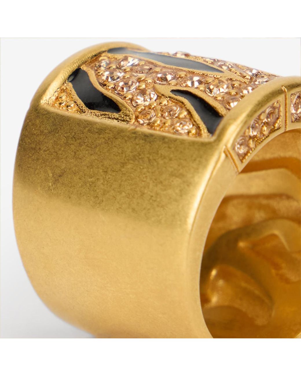 Bague Roar Dorée Roberto Cavalli en coloris Metallic