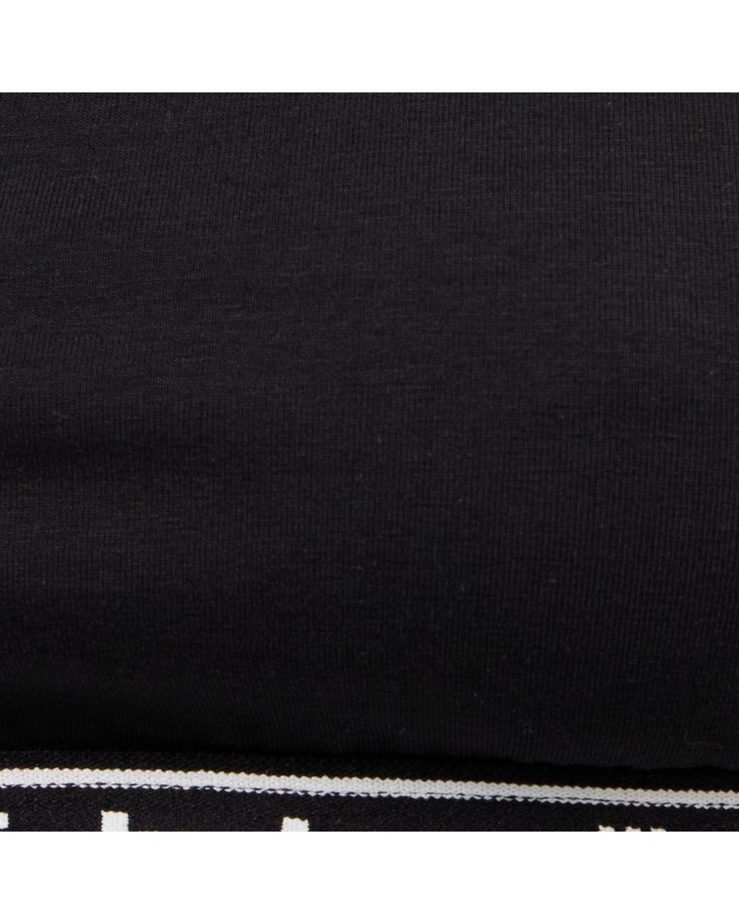 Roberto Cavalli Black Triangle Bra With Logo Band