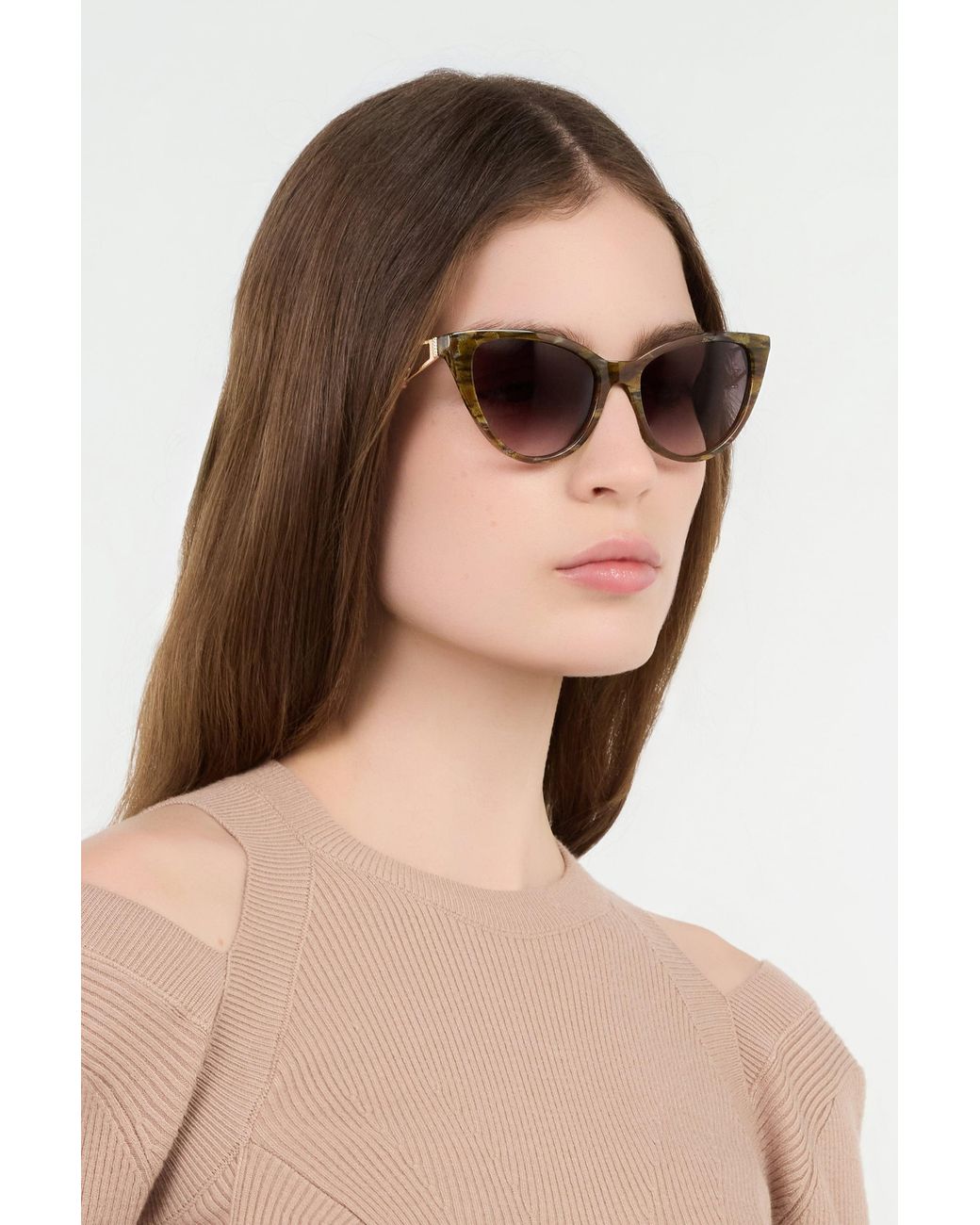 Roberto Cavalli Multicolor Cat-Eye Sunglasses