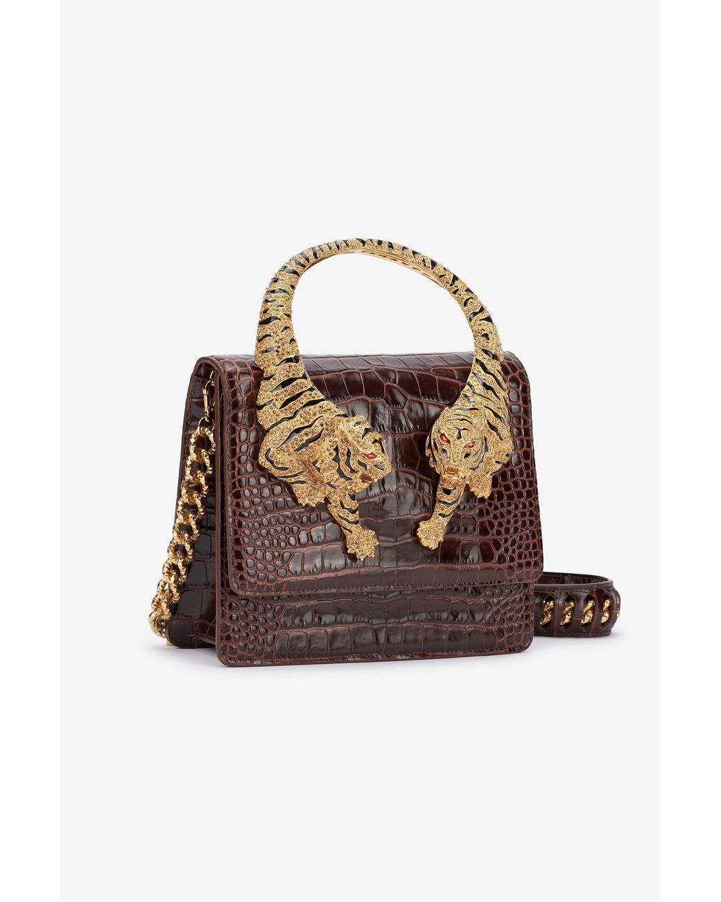 Roberto Cavalli Multicolor Large Roar Bag