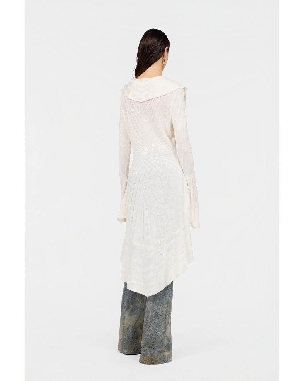 Roberto Cavalli White Off- Cardigan