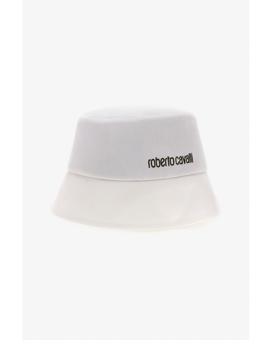Cappellino Con Logo di Roberto Cavalli in White