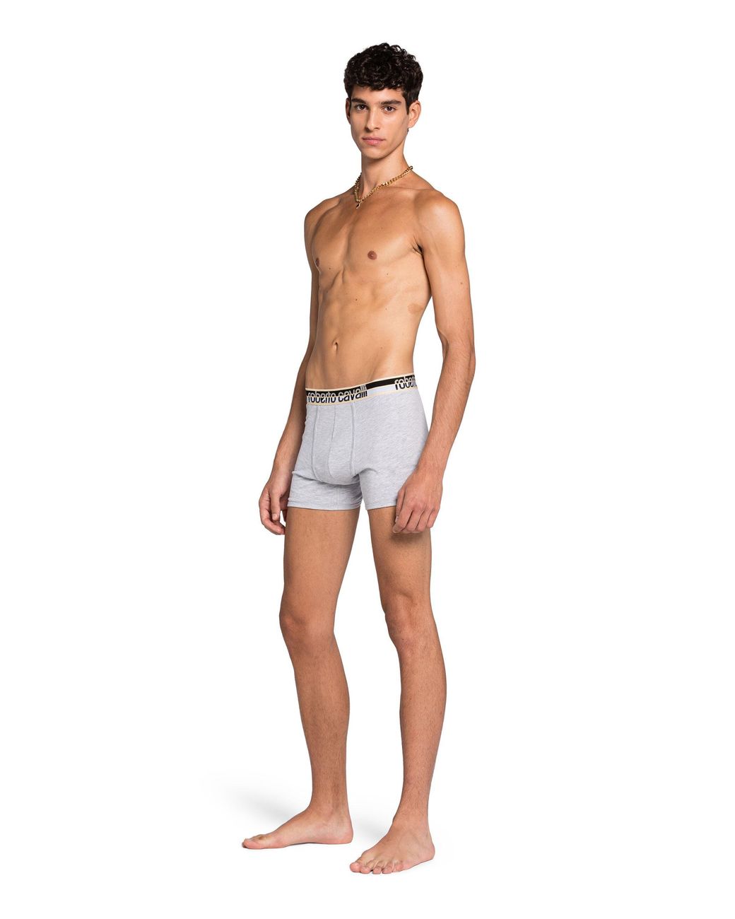 Roberto Cavalli Multicolor Logo Boxer Briefs for men