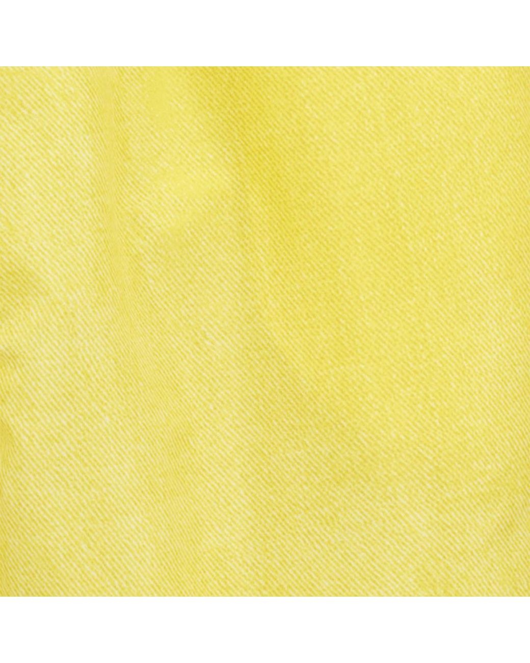 Roberto Cavalli Yellow Bermuda Swim Shorts for men