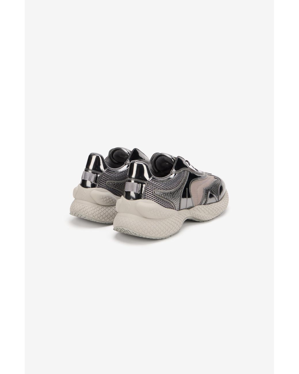 Roberto Cavalli Multicolor Leather Chunky Sneaker for men