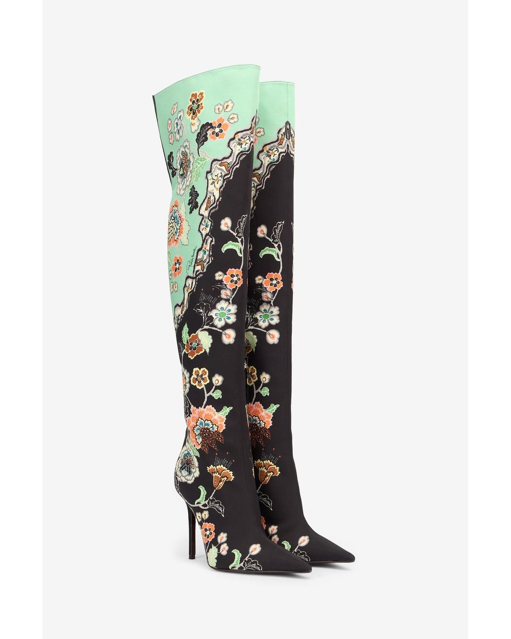 Roberto Cavalli Multicolor Boots