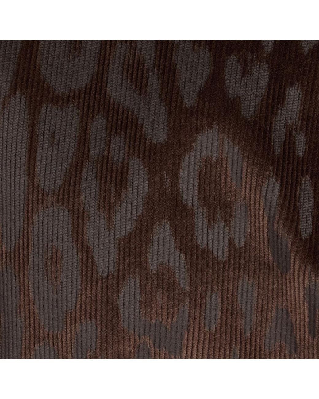 Roberto Cavalli Black Jaguar Skin Corduroy Jacket