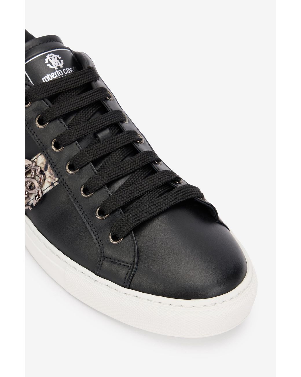 Roberto Cavalli Black Sneakers for men