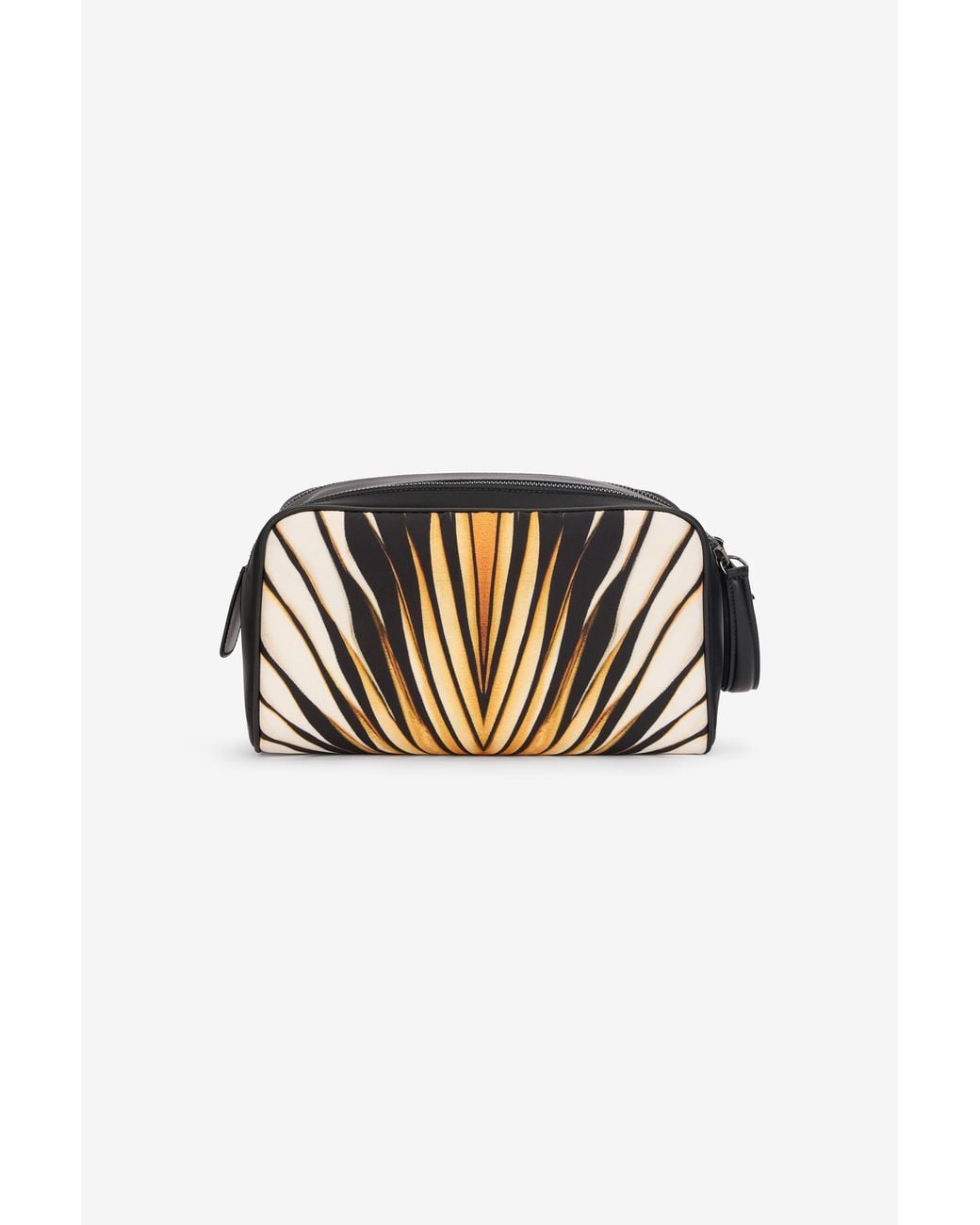 Roberto Cavalli Multicolor Pouch With Ray Of Print for men