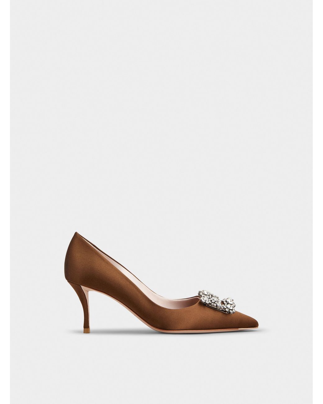 Roger Vivier White Efflorescence Pumps