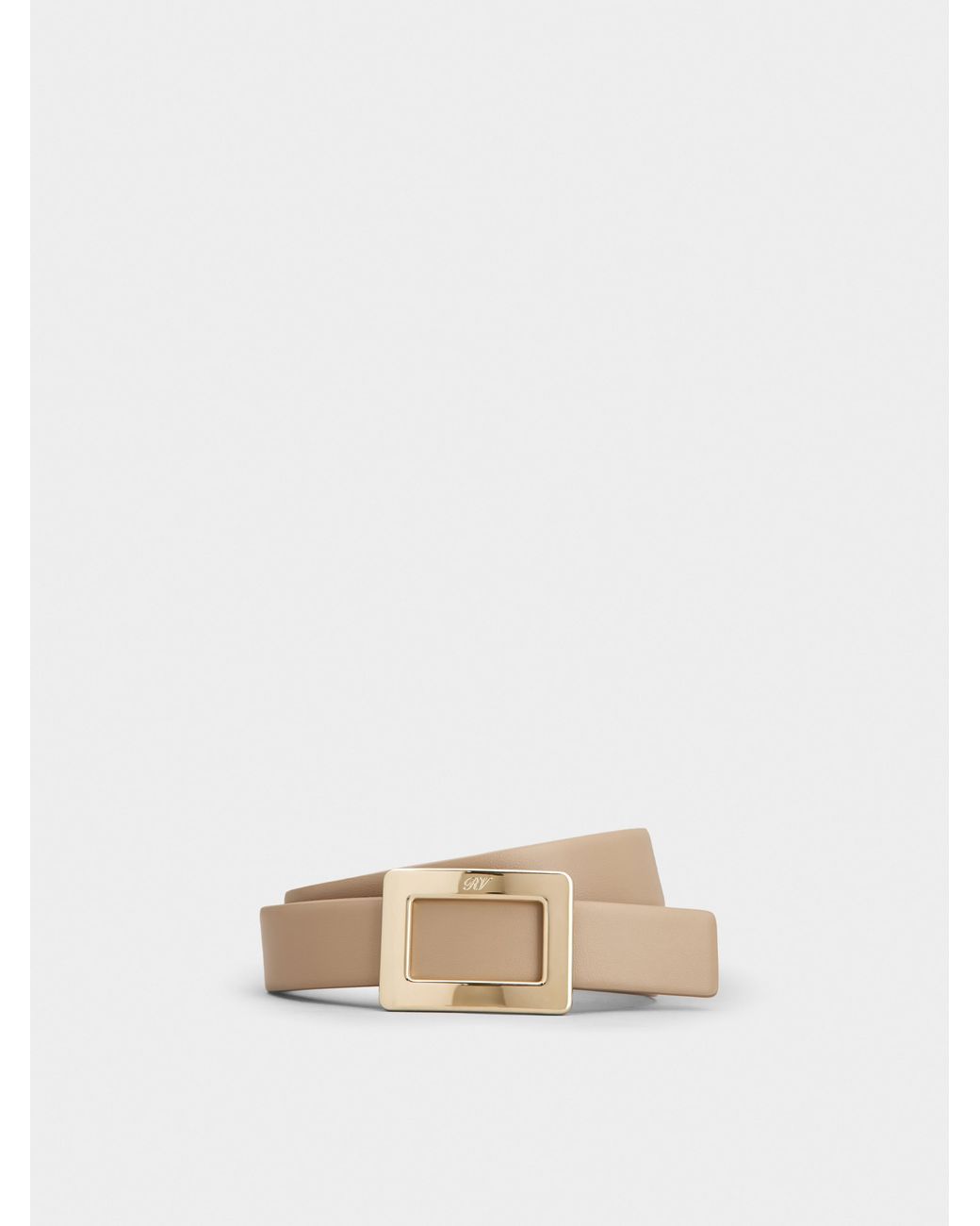 Roger Vivier Natural Belle Vivier Belt