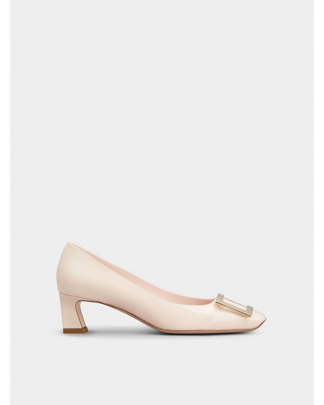 Roger Vivier Natural Trompette Pumps