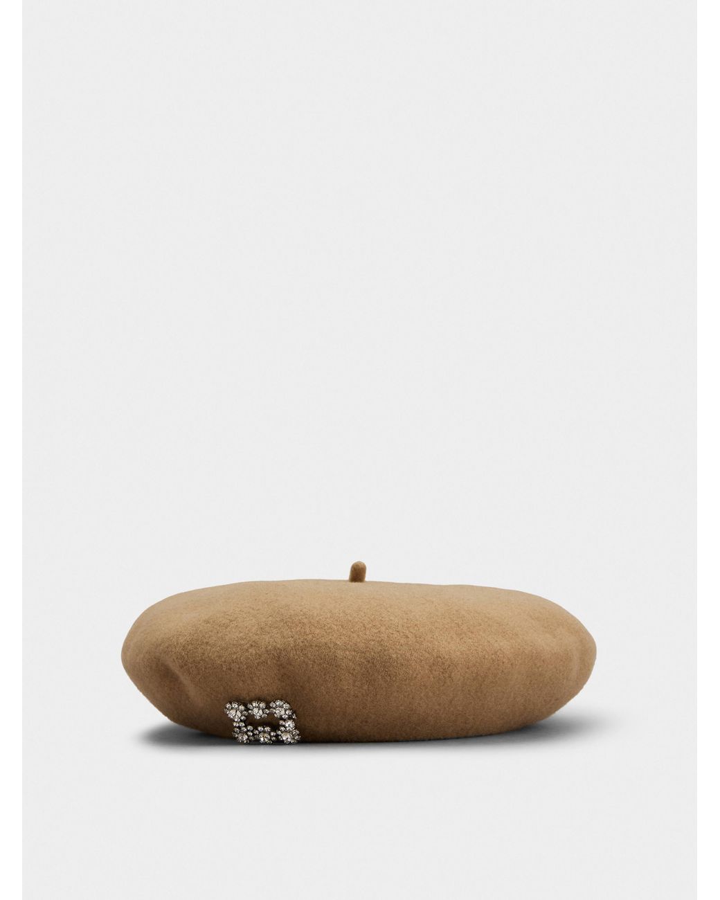 Roger Vivier White Efflorescence Beret
