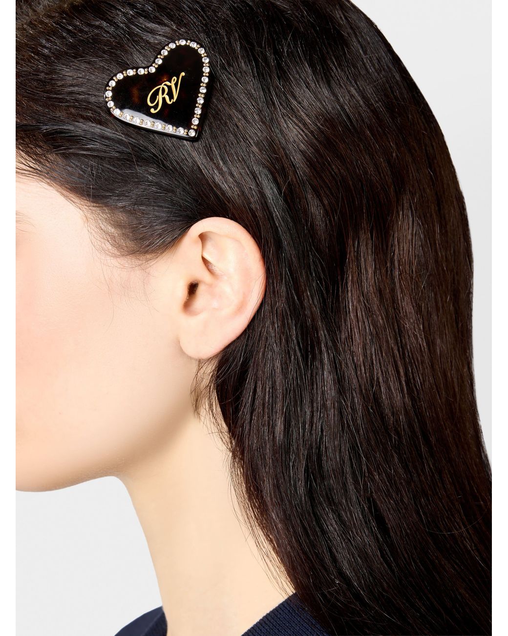 Roger Vivier Black Hair Clip