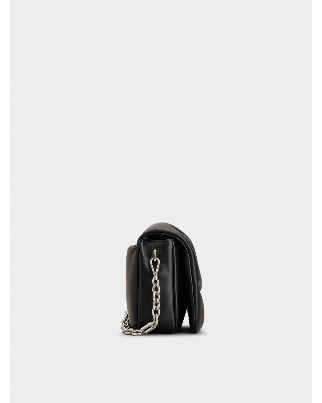 Roger Vivier Black Belle Vivier Choc Bag