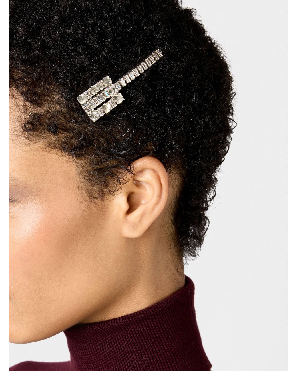 Roger Vivier Metallic Très Vivier Hair Clip