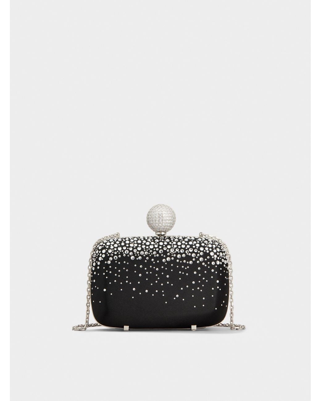 Roger Vivier Black Boite De Nuit Clutch