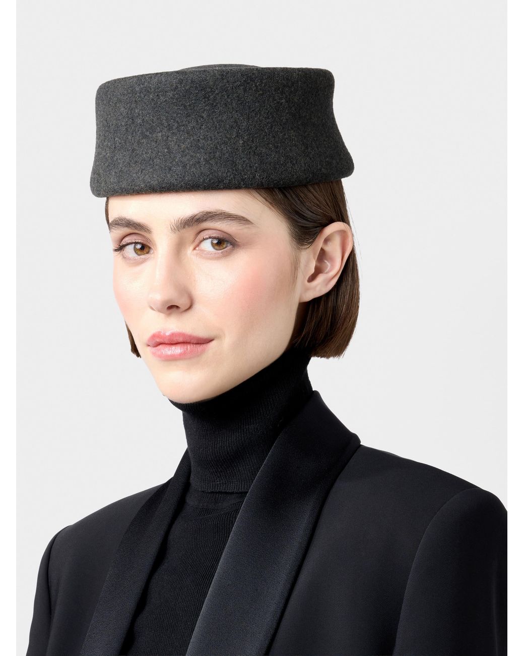Roger Vivier Black Trompette Hat