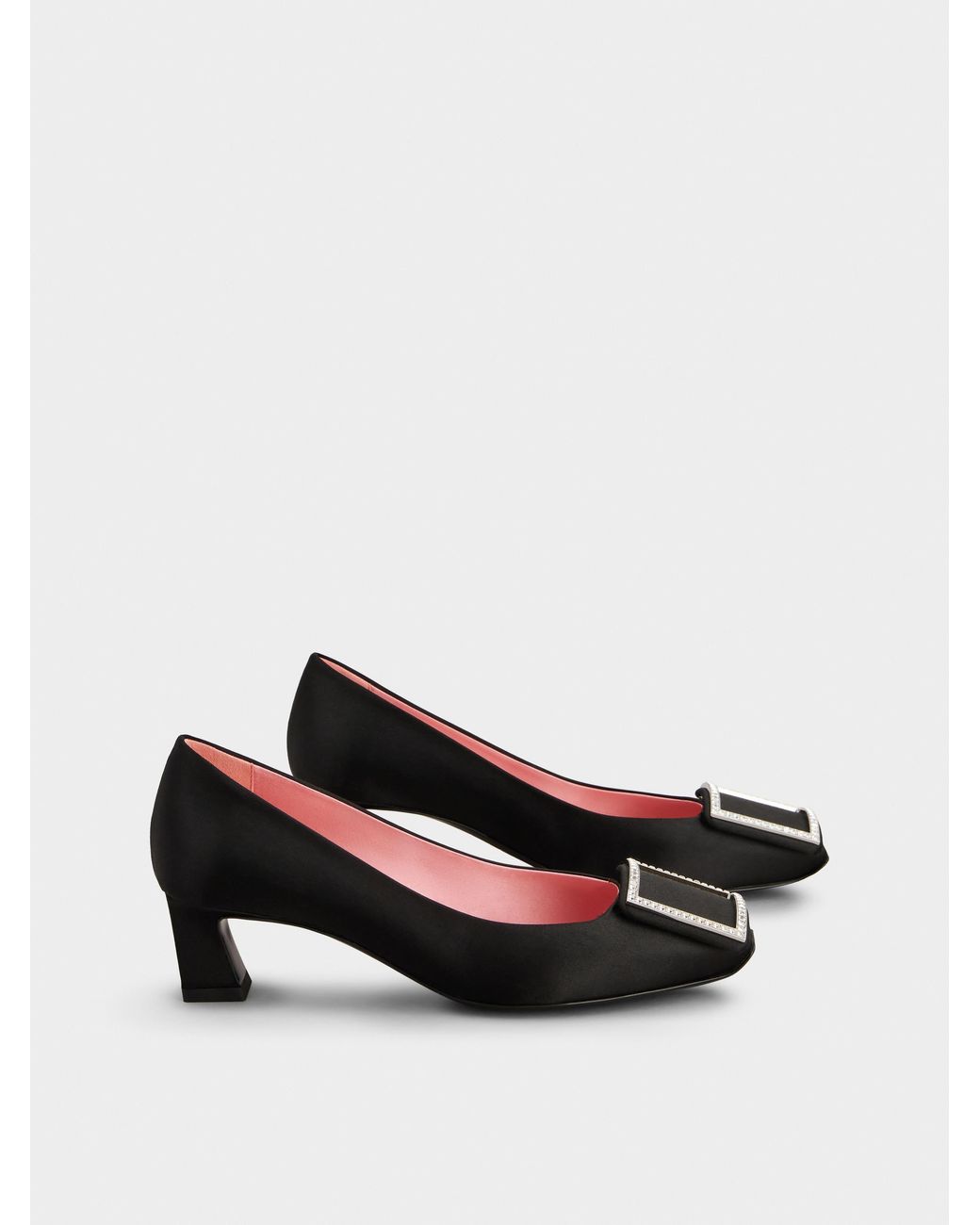 Roger Vivier White Trompette Pumps